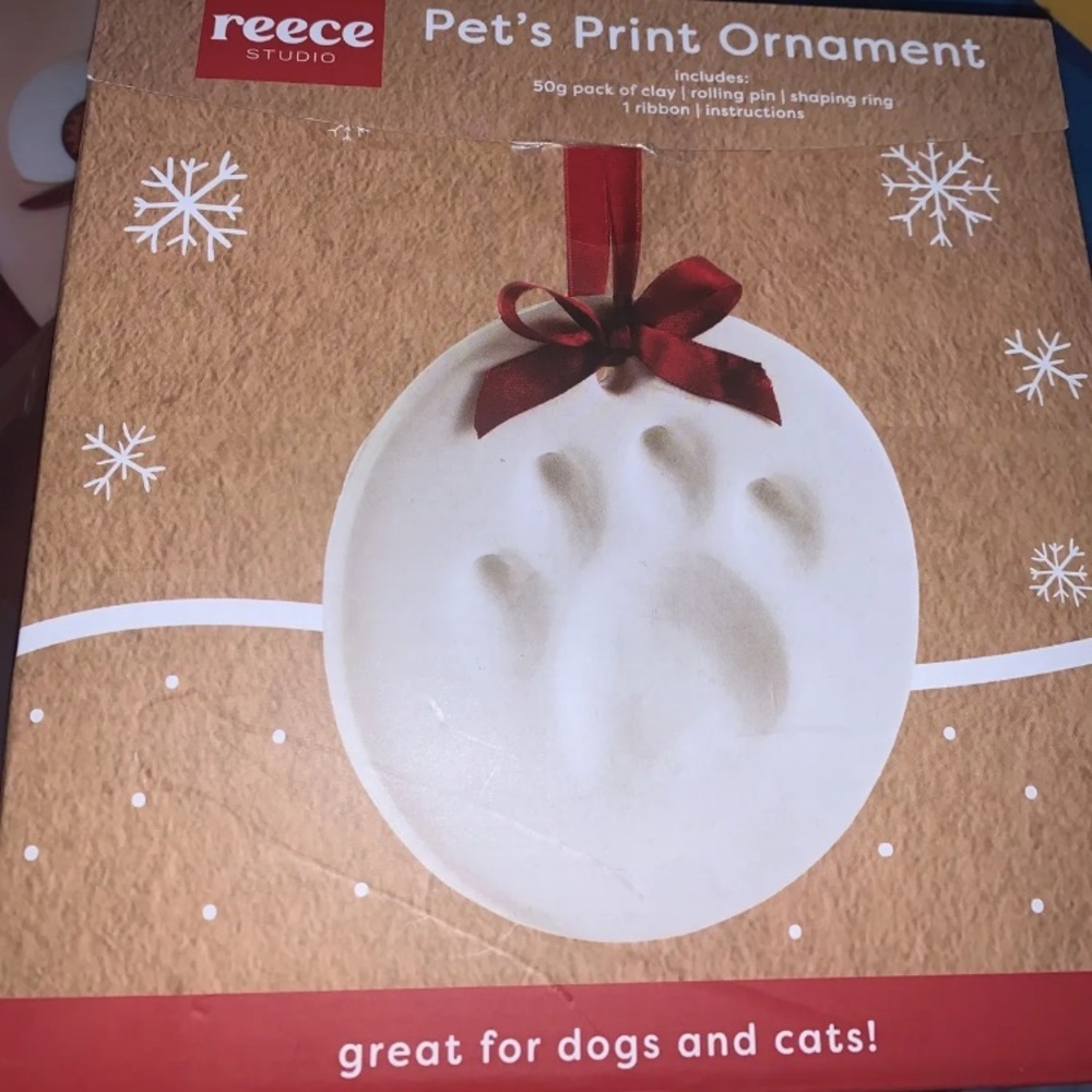 Reece PawPrint Ornament
